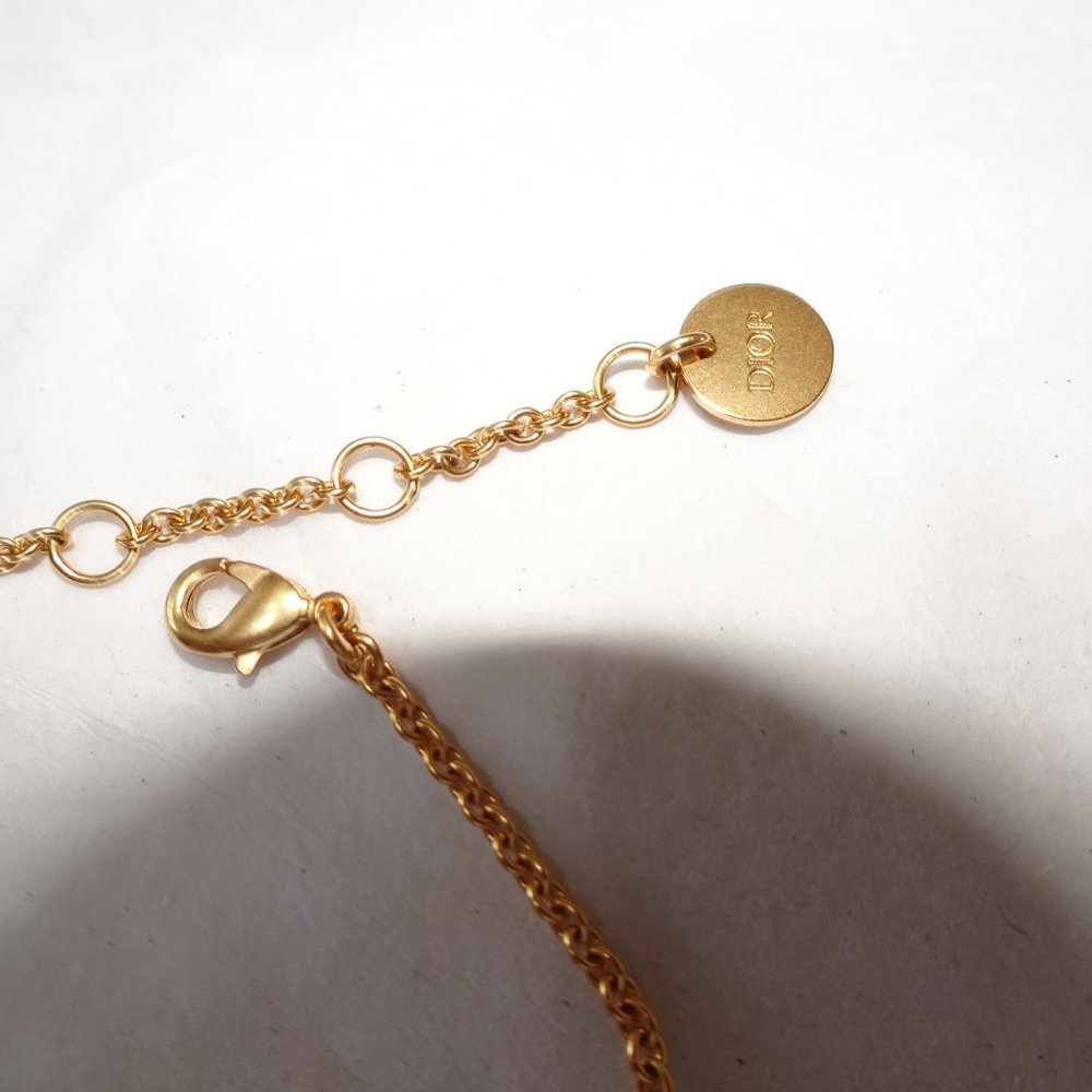 Dior In Heart Lights Bracelet Gold-Finish Metal N Multicolor Crystals - Picture 6 of 14